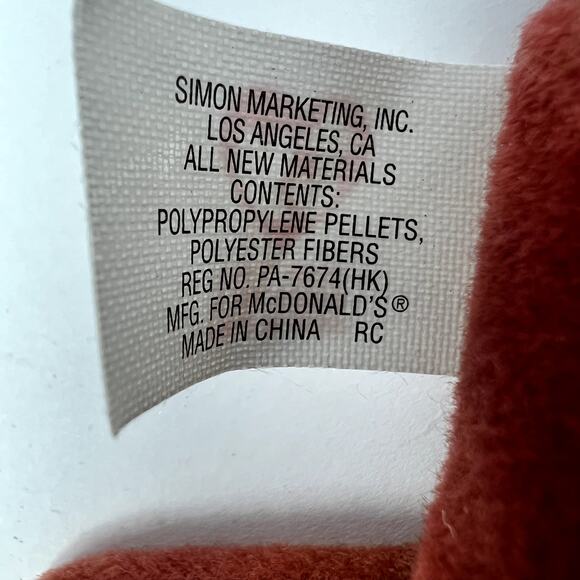 Ty Beanie Babies Iggy The Iguana, Rex The Tyrannosaurus, Spunky Dog, Rhinoceros - Picture 16 of 16